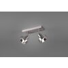 Trio Leon Spotlamp LED Nikkel mat, 2-lichts
