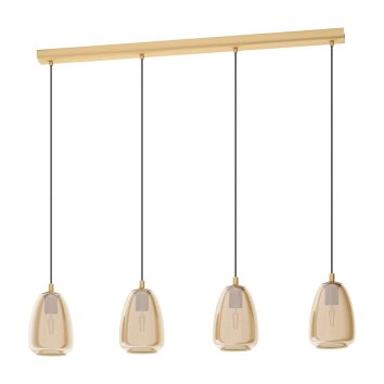 EGLO ALOBRASE Hanger Messing, 4-lichts