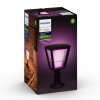 Philips Hue Ambiance White & Color Econic Sokkellamp LED Zwart, 1-licht, Kleurwisselaar