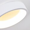 Kampala Plafondlamp LED Wit, 1-licht