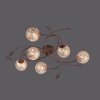 Paul Neuhaus GRETA Plafondlamp Roest, 6-lichts