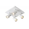 Lucide SIRENE Plafondlamp LED Wit, 4-lichts