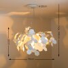 Zava Luce Andromeda Hanglamp Wit, 1-licht