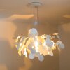 Zava Luce Andromeda Hanglamp Wit, 1-licht