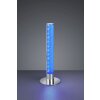 Reality LEIA Tafellamp LED Chroom, 1-licht, Afstandsbediening, Kleurwisselaar