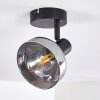 Tyksov Plafondlamp Zwart, 1-licht