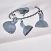 Ronia Plafondlamp Grijs, 3-lichts