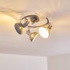 Ronia Plafondlamp Grijs, 3-lichts