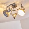 Ronia Plafondlamp Grijs, 3-lichts