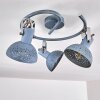 Ronia Plafondlamp Grijs, 3-lichts