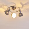 Ronia Plafondlamp Grijs, 3-lichts