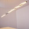 Carmacks Hanglamp LED Chroom, 4-lichts