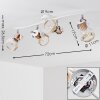 Barbacena Plafondlamp Wit, 4-lichts