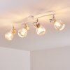 Barbacena Plafondlamp Wit, 4-lichts