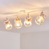 Barbacena Plafondlamp Wit, 4-lichts