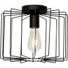 Brilliant Onelia Plafondlamp Zwart, 1-licht