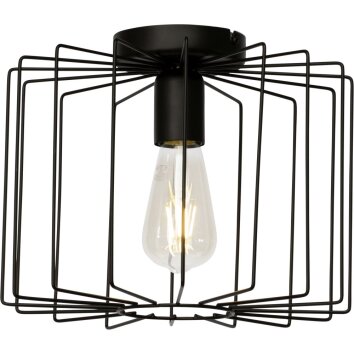 Brilliant Onelia Plafondlamp Zwart, 1-licht