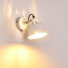 Safari Muurlamp Wit, 1-licht