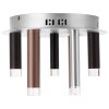 Brilliant Living Cembalo Plafondlamp LED Bruin, 7-lichts