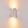 Zuoz Muurlamp Wit, 2-lichts