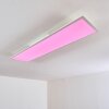 Antria Plafondpaneel LED Wit, 1-licht, Afstandsbediening, Kleurwisselaar
