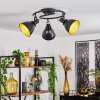 Koppom Plafondlamp Zwart, 3-lichts