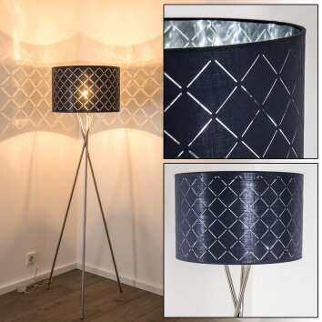 Meldal Staande lamp Nikkel mat, 1-licht