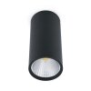 Faro Barcelona Rel Plafondlamp LED Zwart, 1-licht