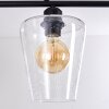 Baudette Hanglamp Zwart, 4-lichts