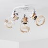 Barbacena Plafondlamp Wit, 3-lichts