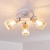 Barbacena Plafondlamp Wit, 3-lichts