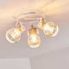 Barbacena Plafondlamp Wit, 3-lichts