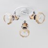 Barbacena Plafondlamp Wit, 3-lichts