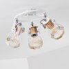 Barbacena Plafondlamp Wit, 3-lichts