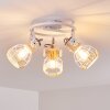 Barbacena Plafondlamp Wit, 3-lichts