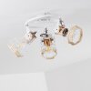 Barbacena Plafondlamp Wit, 3-lichts