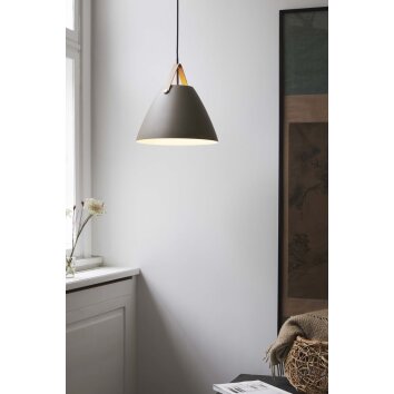 Design For The People by Nordlux STRAP Hanger Beige, 1-licht