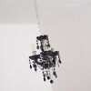 Malmback kroonluchter Zwart, 3-lichts