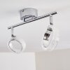 Soppana Plafondlamp LED Chroom, 2-lichts