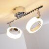 Soppana Plafondlamp LED Chroom, 2-lichts