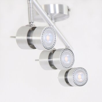 Steinhauer Natasja Plafondlamp LED roestvrij staal, 3-lichts