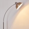 Poitou Staande lamp Nikkel mat, 1-licht