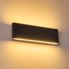 Obion Muurlamp LED Antraciet, 2-lichts