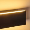 Obion Muurlamp LED Antraciet, 2-lichts