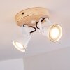 Skodsbol Plafondlamp Hout licht, 2-lichts
