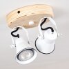 Skodsbol Plafondlamp Hout licht, 2-lichts