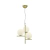 Trio PURE Hanglamp Messing, 3-lichts