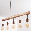 Gondo Hanglamp Bruin, Roest, 5-lichts