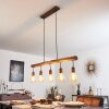Gondo Hanglamp Bruin, Roest, 5-lichts