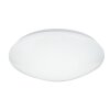 Globo ATREJU I Plafondlamp LED Wit, 1-licht, Afstandsbediening, Kleurwisselaar